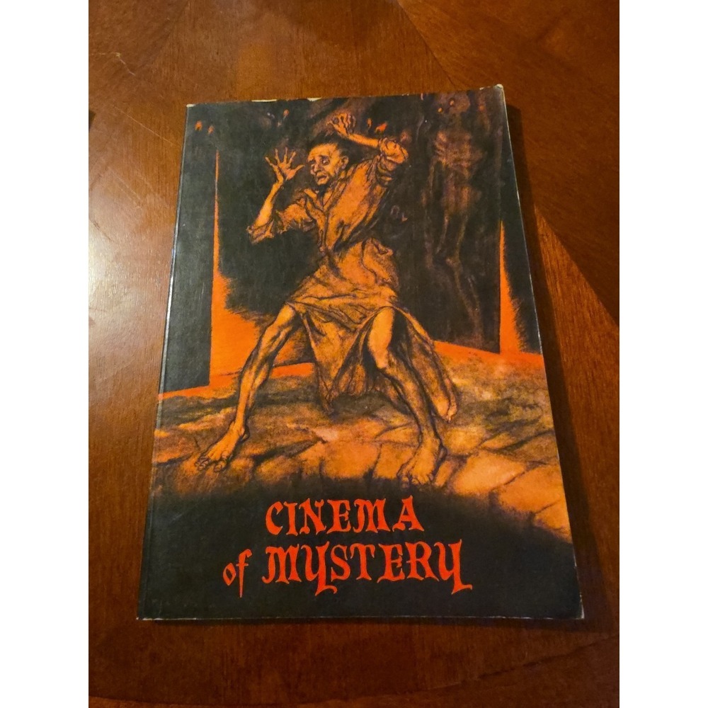 1975 Cinema Of Mystery Book by Rose London Edgar Allen Poe / Silver‎ Screen